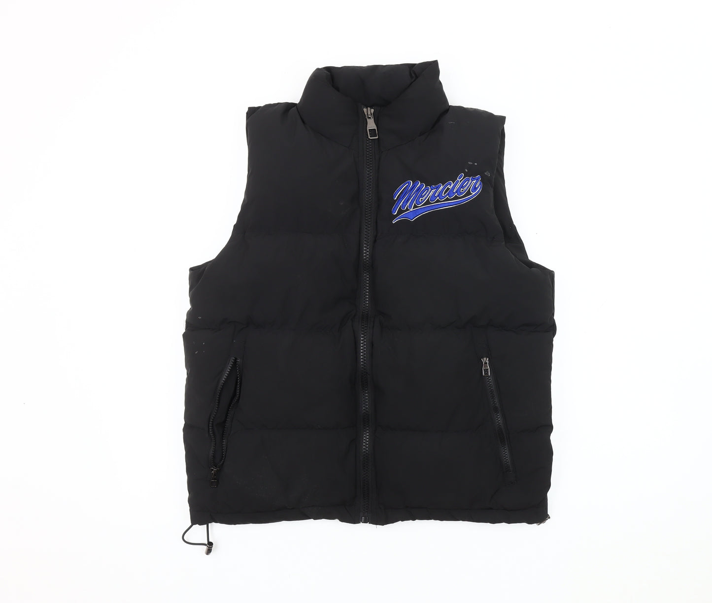 Mercier Men's XS Black Puffer Waistcoat - Winter Casual Style