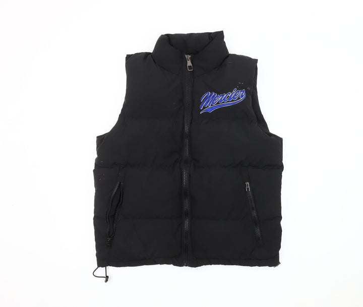 Mercier Men's XS Black Puffer Waistcoat - Winter Casual Style