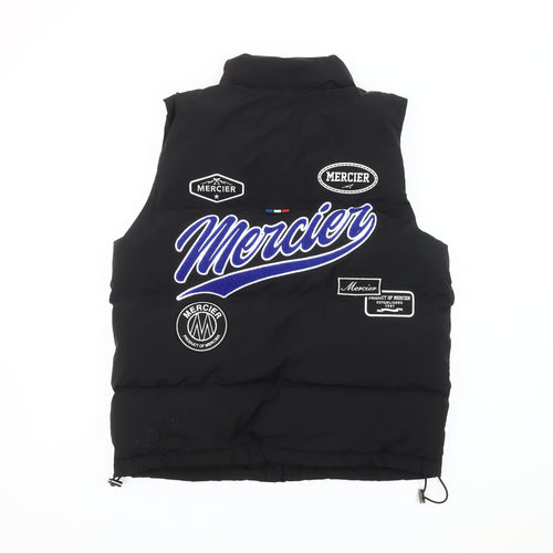 Mercier Men's XS Black Puffer Waistcoat - Winter Casual Style
