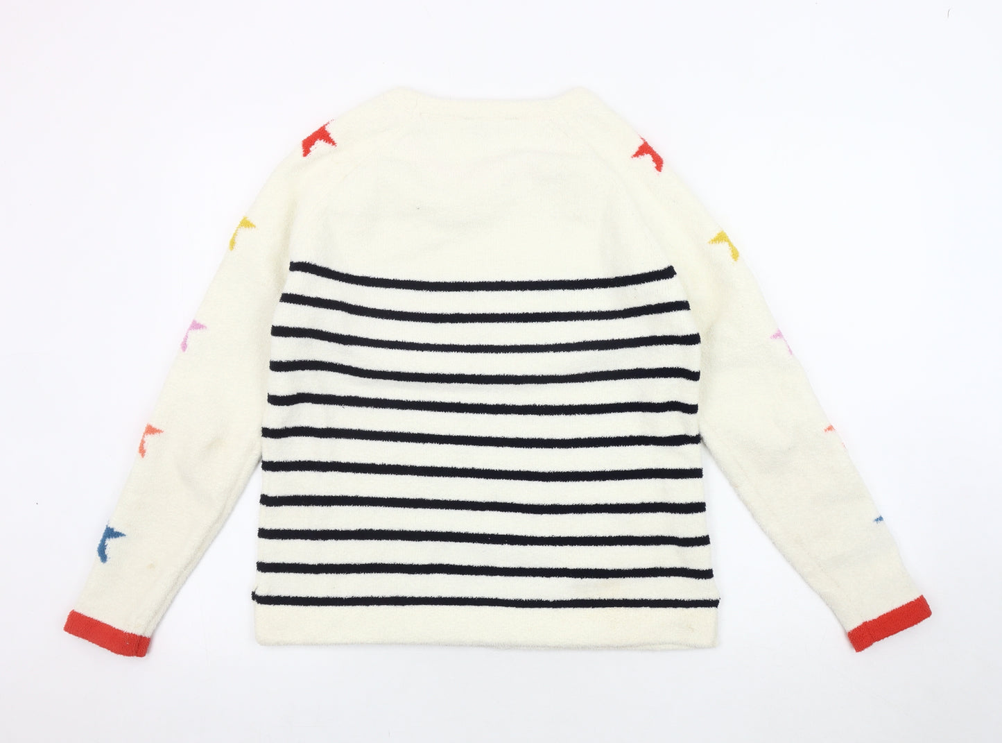 Joules Women's Multicoloured Pullover Jumper Size 8
