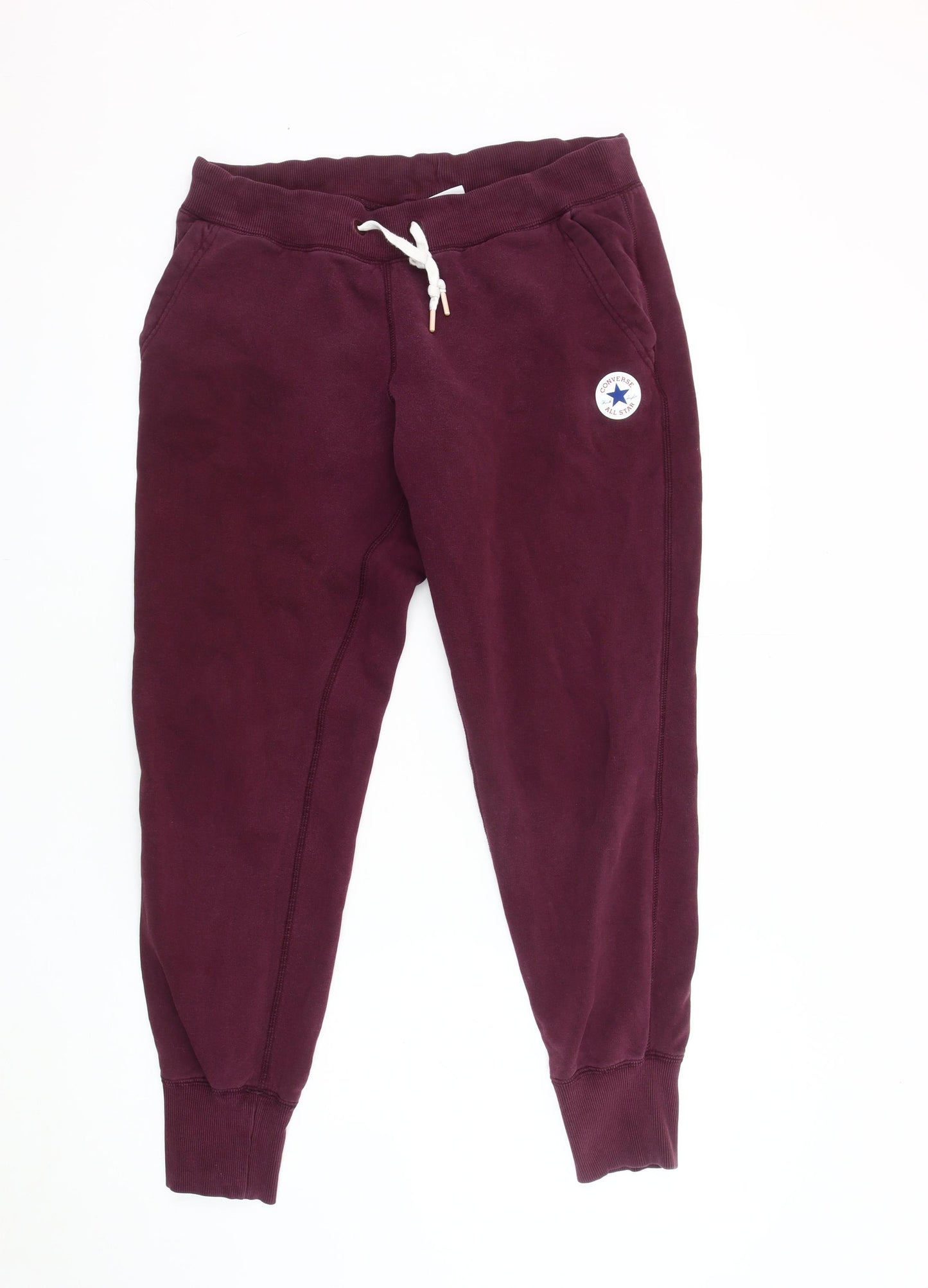 Converse Men's Purple Jogger Trousers Size M