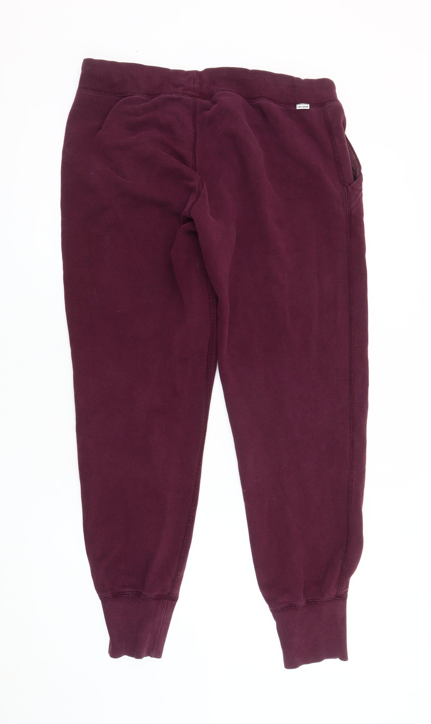 Converse Men's Purple Jogger Trousers Size M