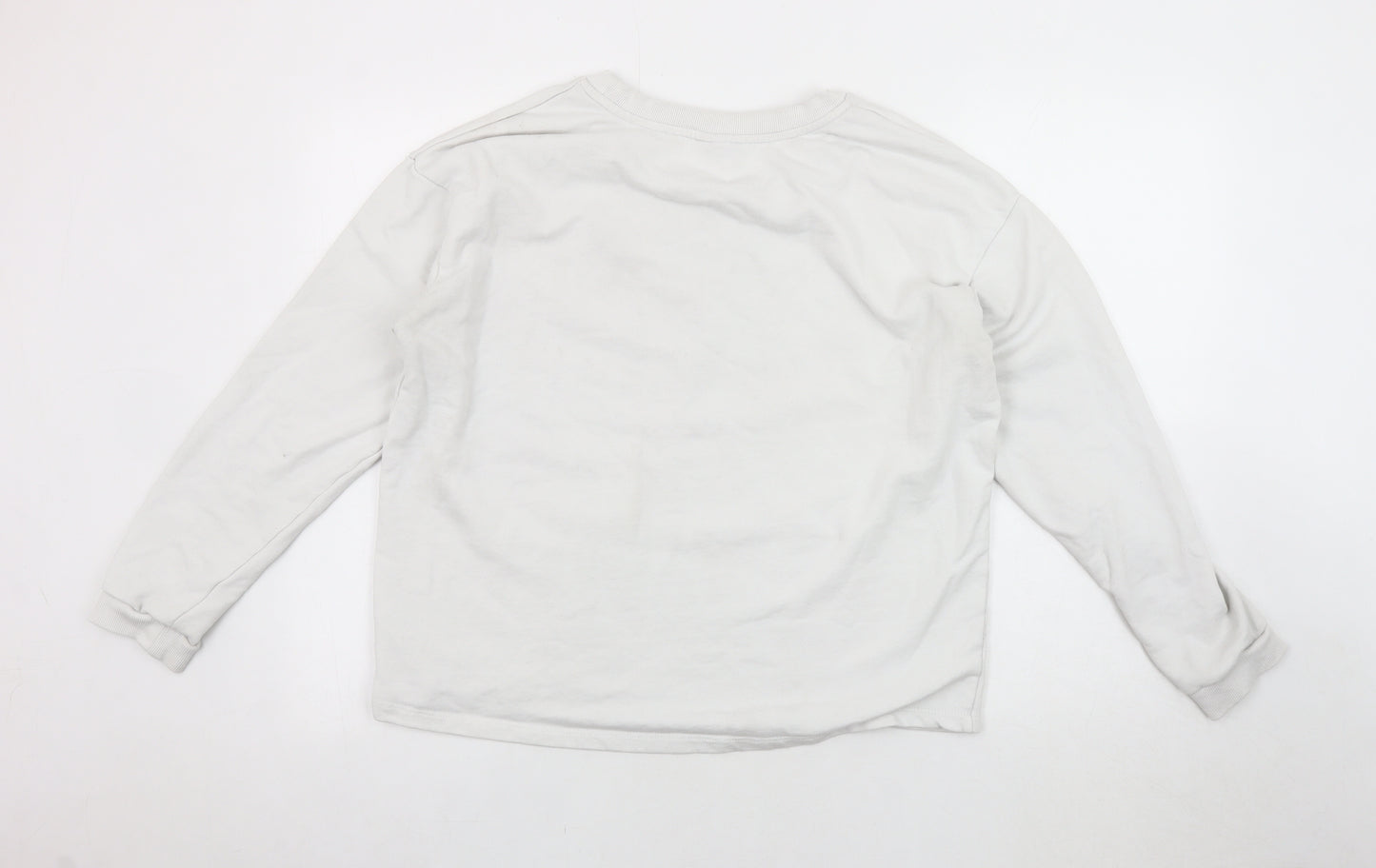 Passenger Unisex White Graphic Sweatshirt L