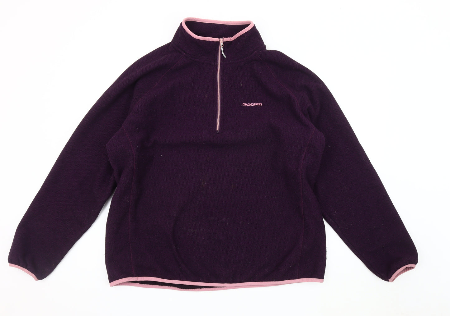 Craghoppers Women's Purple Pullover Sweatshirt UK 20