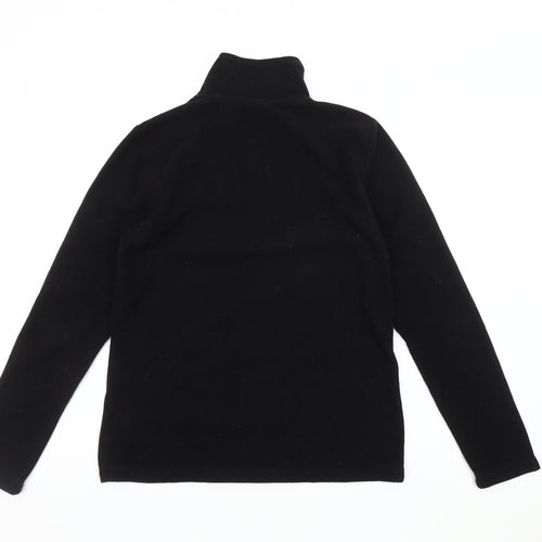 Gelert Women's Black Fleece Pullover Sweatshirt Size 10