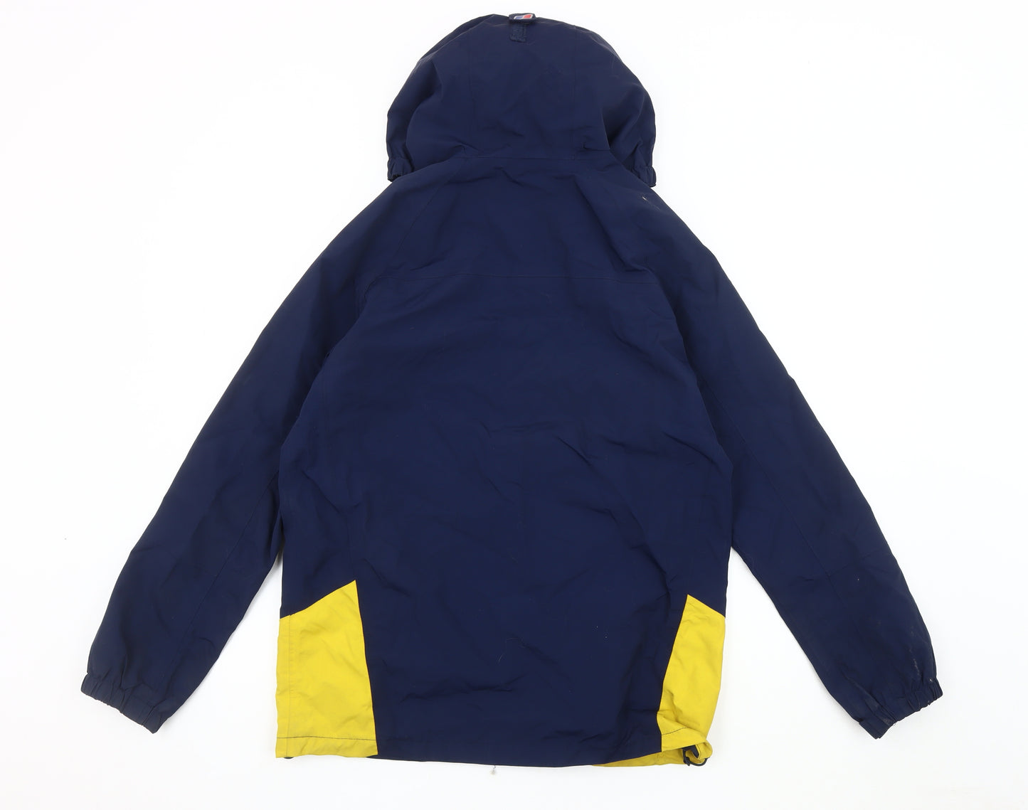 Berghaus Boys Blue Parka Jacket, Size 13, Hooded, Colourblock