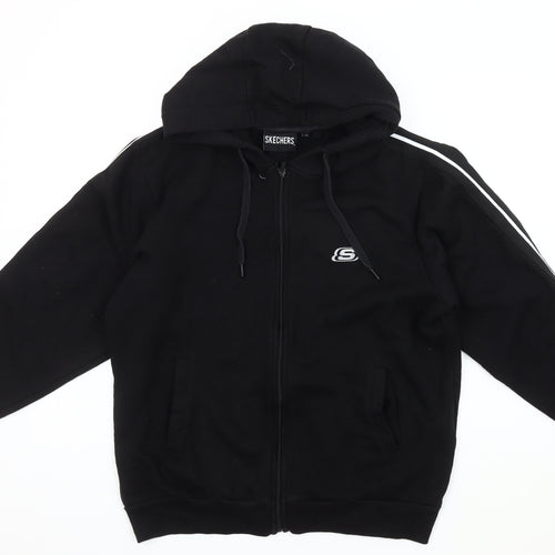 Skechers Women's Black Hoodie Jacket Size 14