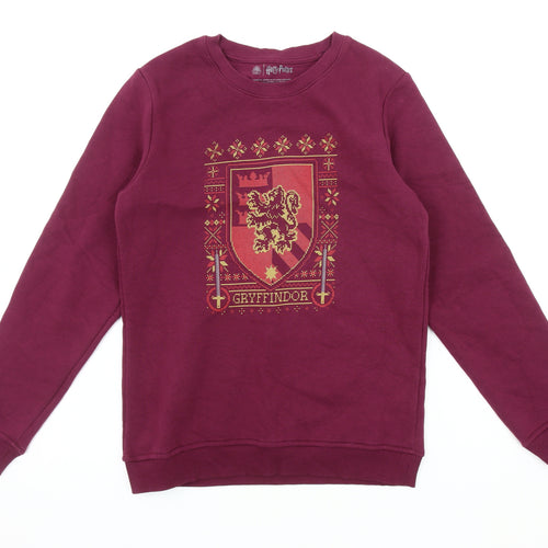Harry Potter Boys Gryffindor Red Sweatshirt 11-12 Years