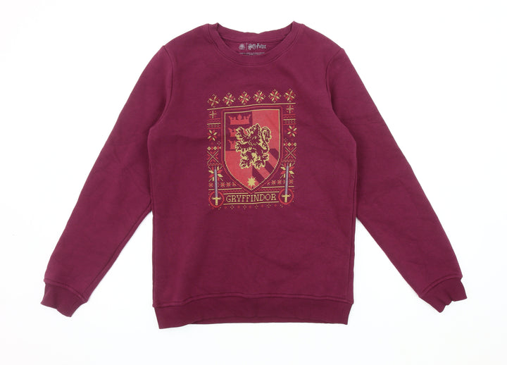 Harry Potter Boys Gryffindor Red Sweatshirt 11-12 Years