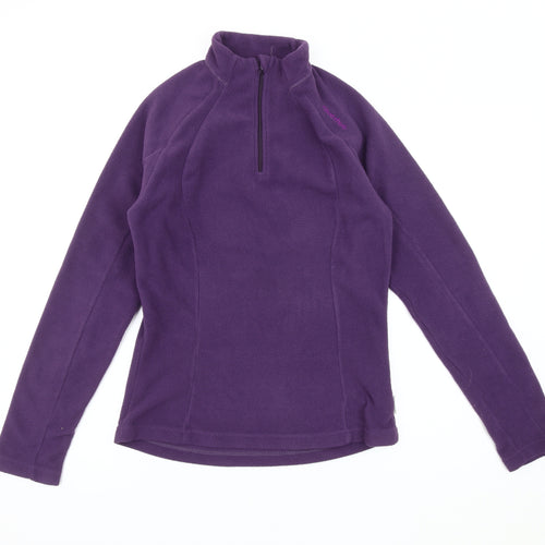 Quechua Women's Purple Fleece Pullover Sweatshirt - M