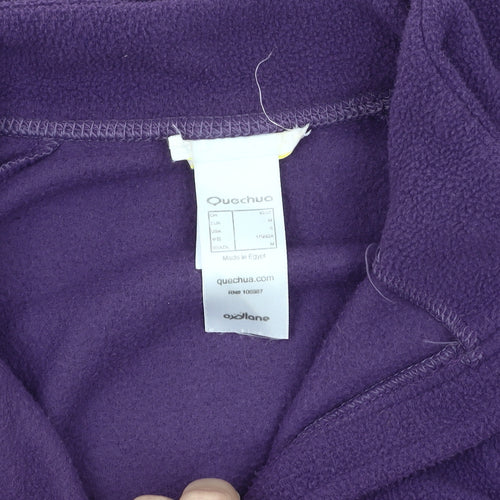 Quechua Women's Purple Fleece Pullover Sweatshirt - M