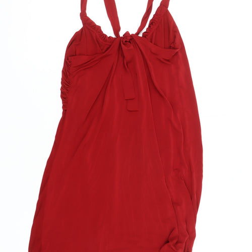 Firetrap Women's Red Sleeveless Tank Top L