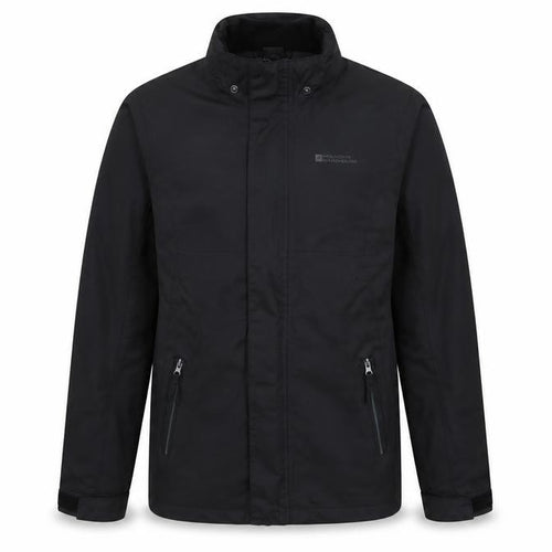 Mountain Warehouse Boys Black Jacket 11-12 Yrs Waterproof