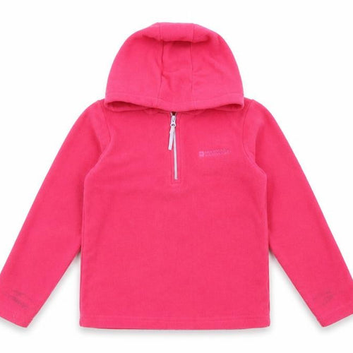 Mountain Warehouse Girls Pink Fleece Hoodie 7-8 Years