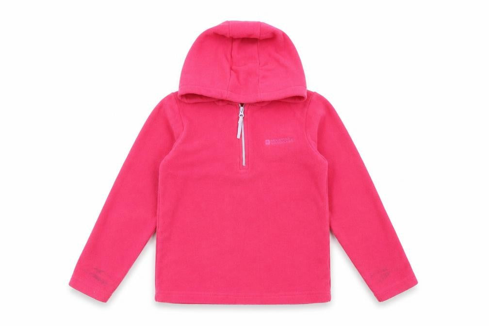 Mountain Warehouse Girls Pink Fleece Hoodie 7-8 Years