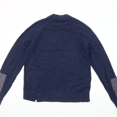 Pretty Green Men’s Blue Crew Neck Jumper M