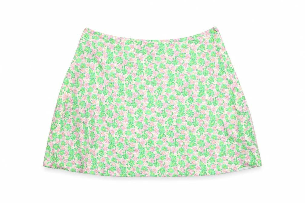 Front view of Zara Women's Floral Skirt Multicoloured, size 12