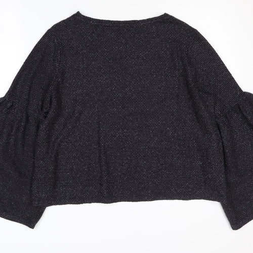 Marks and Spencer Women's Black Pullover Jumper Size 14