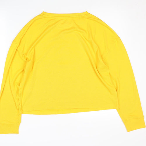 Harry Potter Women's Yellow Long Sleeve Pyjama Top M