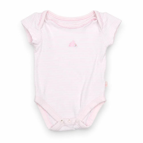 Debenhams Pink Girls Babygrow, 3-6 Months, Cotton, Embroidered