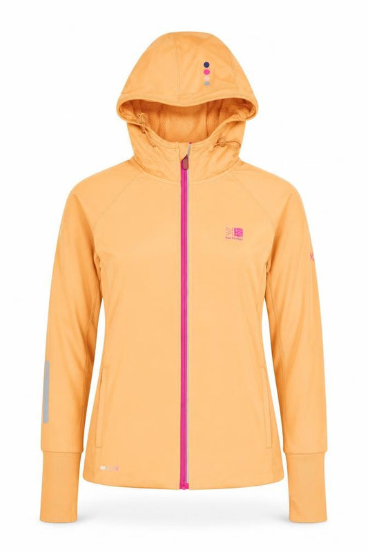 Front view of Karrimor Women's Orange Running Jacket, size 6