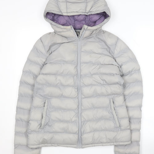 Mountain Warehouse Women's Grey Puffer Jacket Size 10