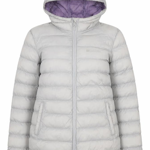 Mountain Warehouse Women's Grey Puffer Jacket Size 10