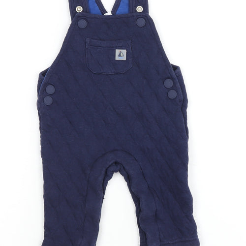 Jasper Conran Blue Dungaree, Unisex 3-6 Months, Cotton Blend