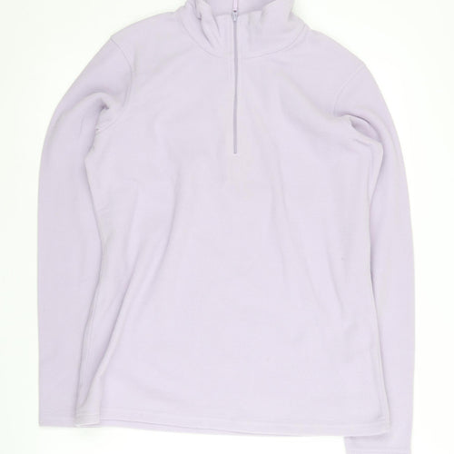 Mountain Warehouse Women's Purple Fleece Sweatshirt M