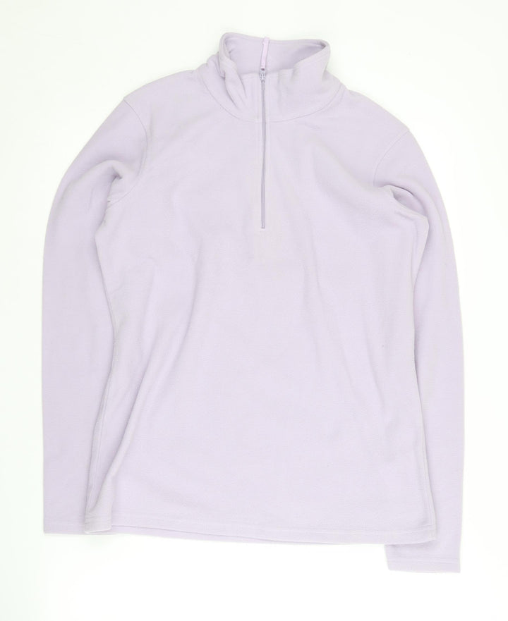 Mountain Warehouse Women's Purple Fleece Sweatshirt M