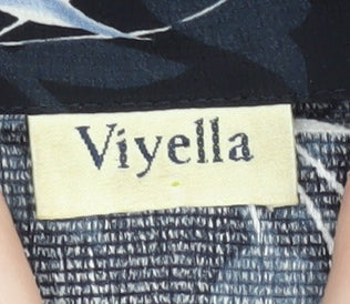 Viyella Women's Multicoloured Floral Shirt, Size 14