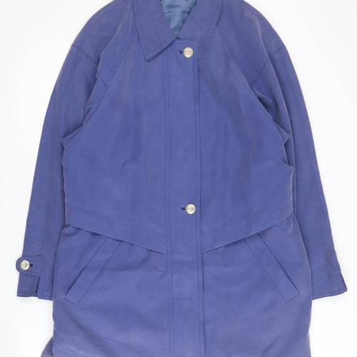 Austin Reed Women's Blue Overcoat, Size 12
