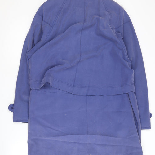Austin Reed Women's Blue Overcoat, Size 12