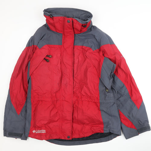 Columbia Women's Red/Grey 3-in-1 Jacket L