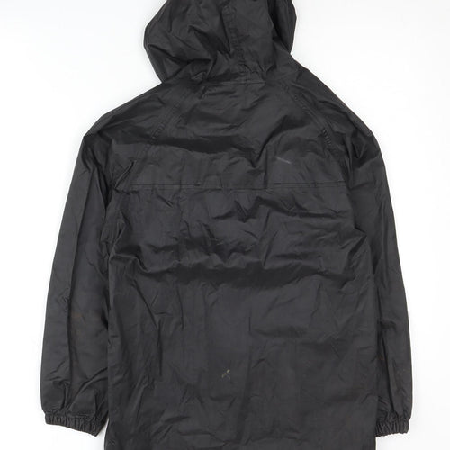 Regatta Boys Black Windbreaker Jacket 9-10 Years