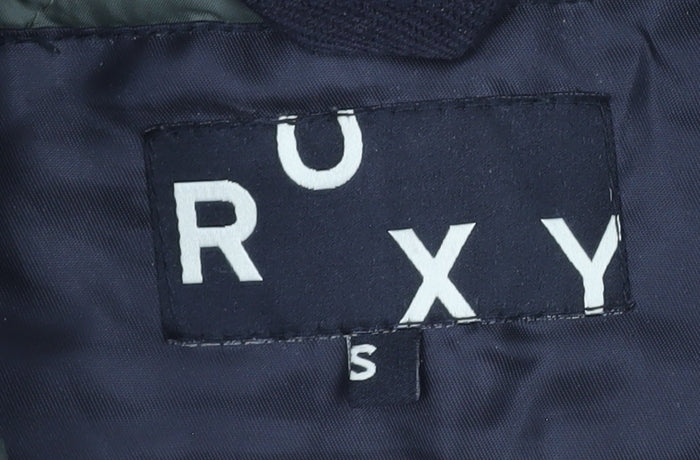 Roxy Women's Black Parka Jacket with Hood, Size S