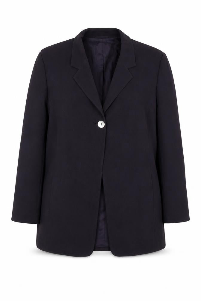 Front view of Windsmoor Women's Black Blazer, size 16