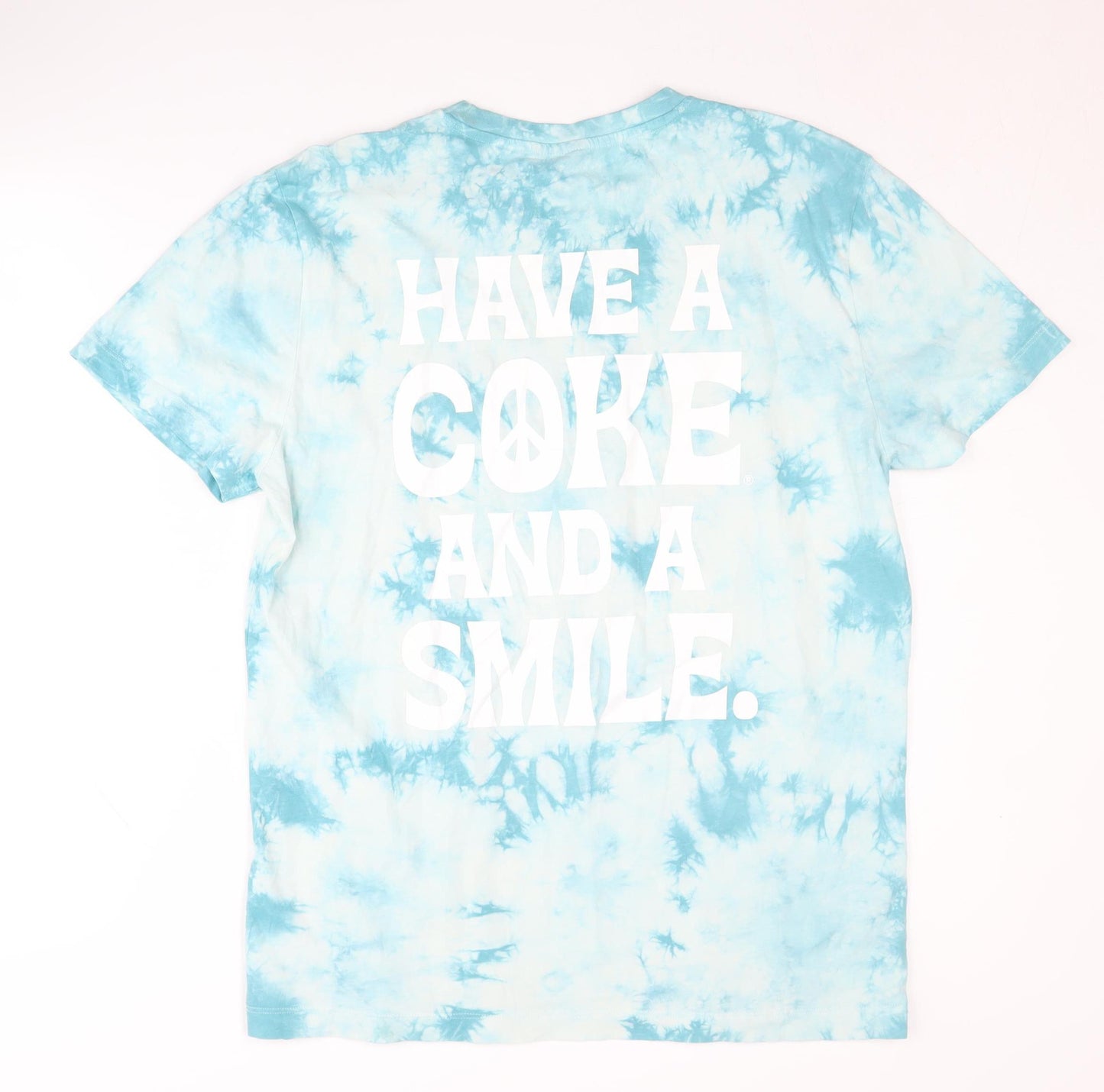 Coca-Cola Retro Tie-Dye T-Shirt, Men's L, Multicolour