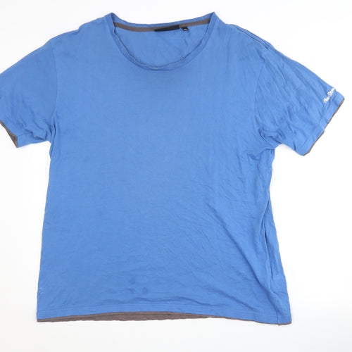 Peter Storm Men’s Blue XL Crew Neck Cotton T-Shirt