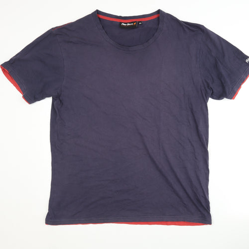 Peter Storm Men's Blue XL Crew Neck T-Shirt