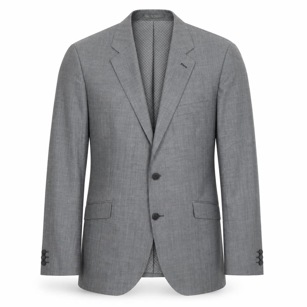 Jeff Banks Men's Grey Blazer, Size 46R, Formal Wear
