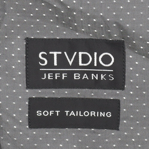 Jeff Banks Men's Grey Blazer, Size 46R, Formal Wear