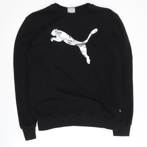 Puma Men's Black Pullover Sweatshirt Small