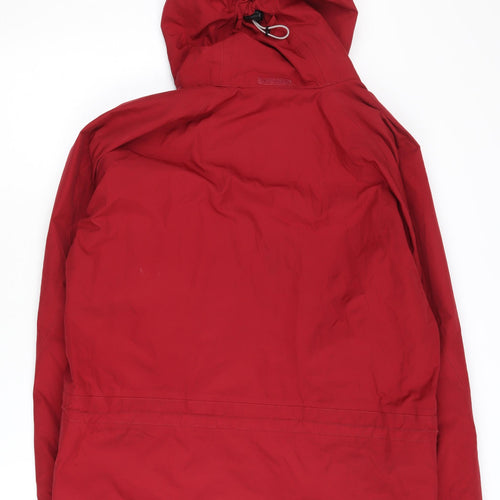 Berghaus Men's Red Waterproof Hooded Rain Coat S