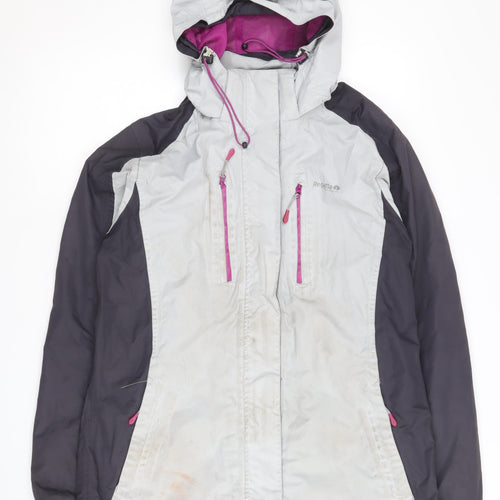 Regatta Women's Grey Hooded 3-in-1 Jacket, Size 12