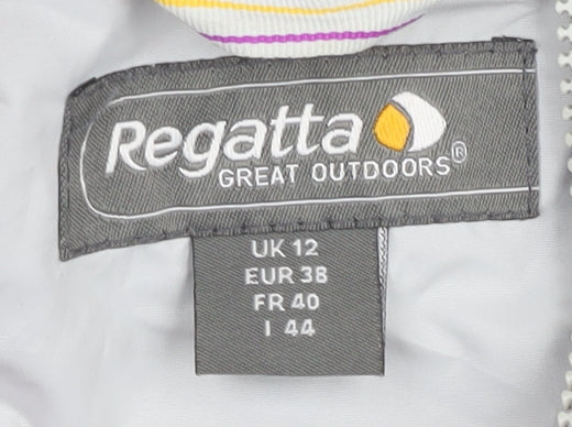 Regatta Women's Grey Hooded 3-in-1 Jacket, Size 12