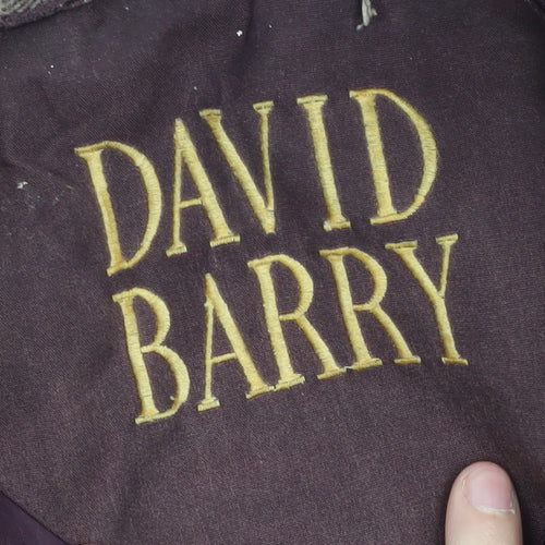 David Barry Women's Purple Parka Coat Size 20