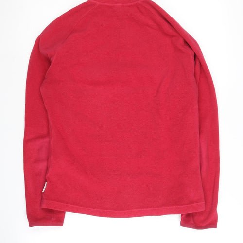 Decathlon Women's Red Fleece Sweatshirt Size 12