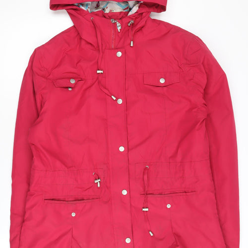 Country Estate Women's Red Parka Jacket Size 16