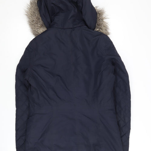 Pineapple Women's Blue Parka Jacket Size 6